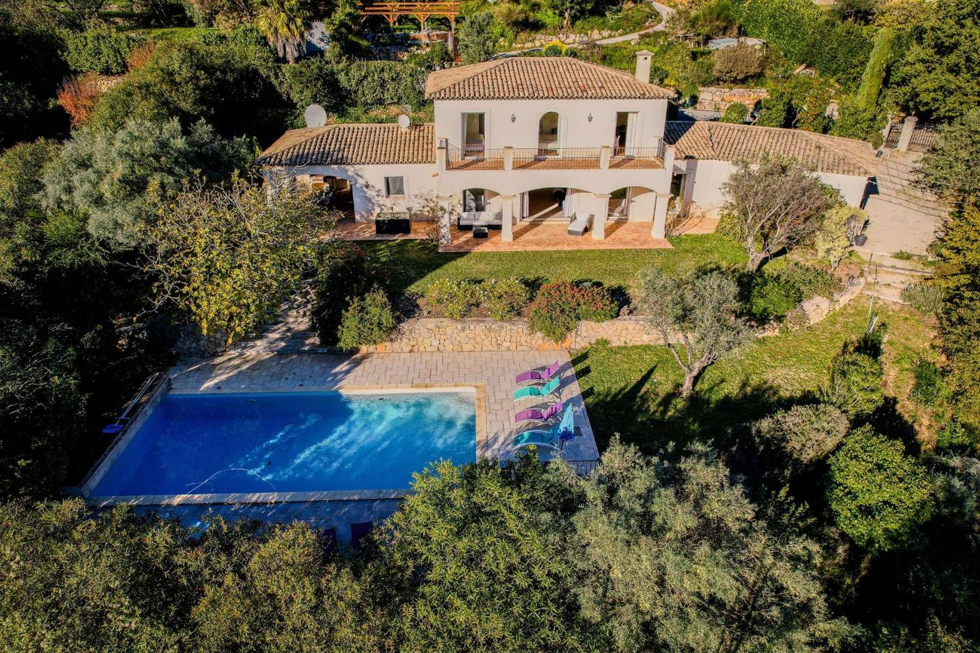 News Maison 5P Avec Piscine A Tourrettes-Sur-Loup Villa Vence Buitenkant foto