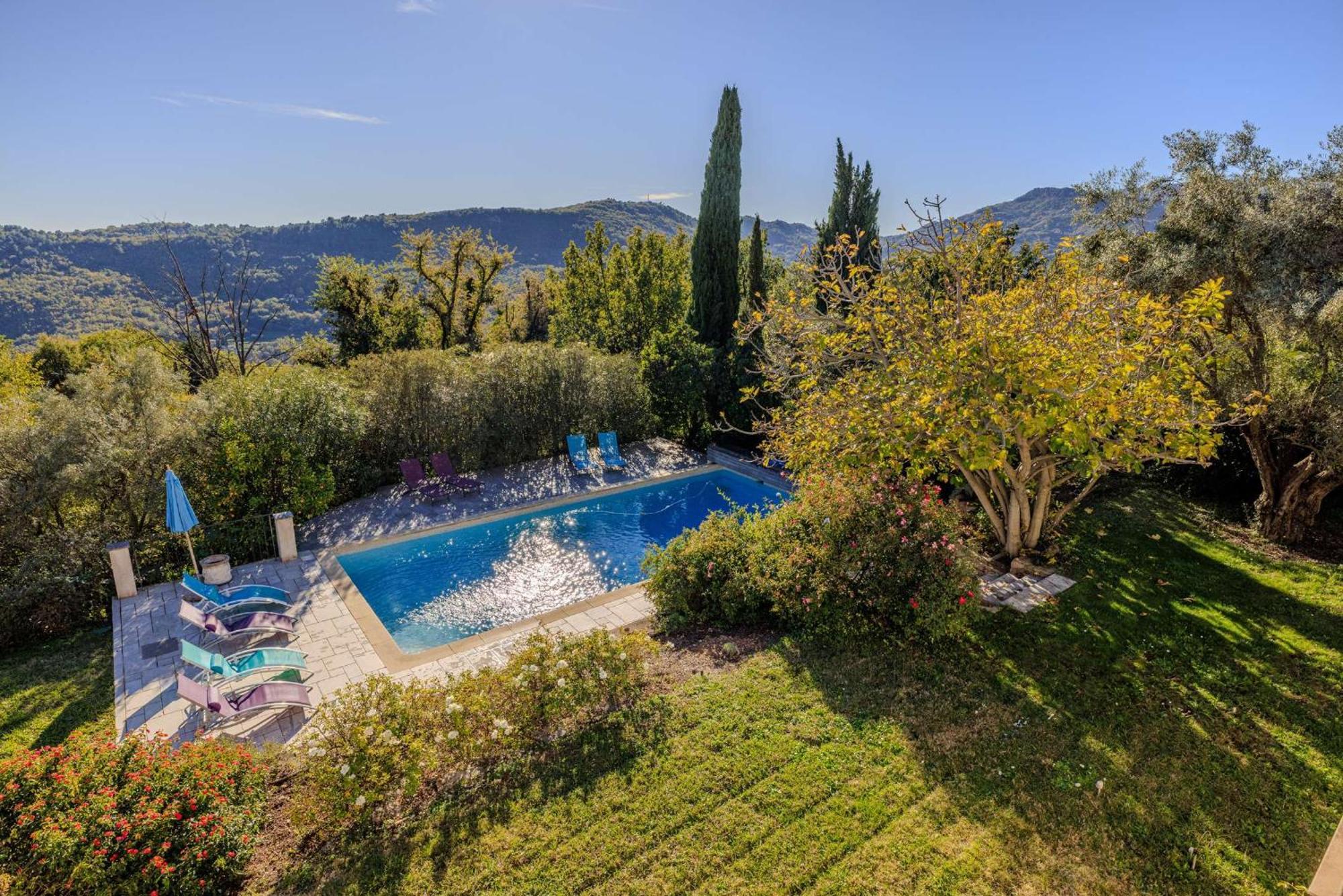 News Maison 5P Avec Piscine A Tourrettes-Sur-Loup Villa Vence Buitenkant foto