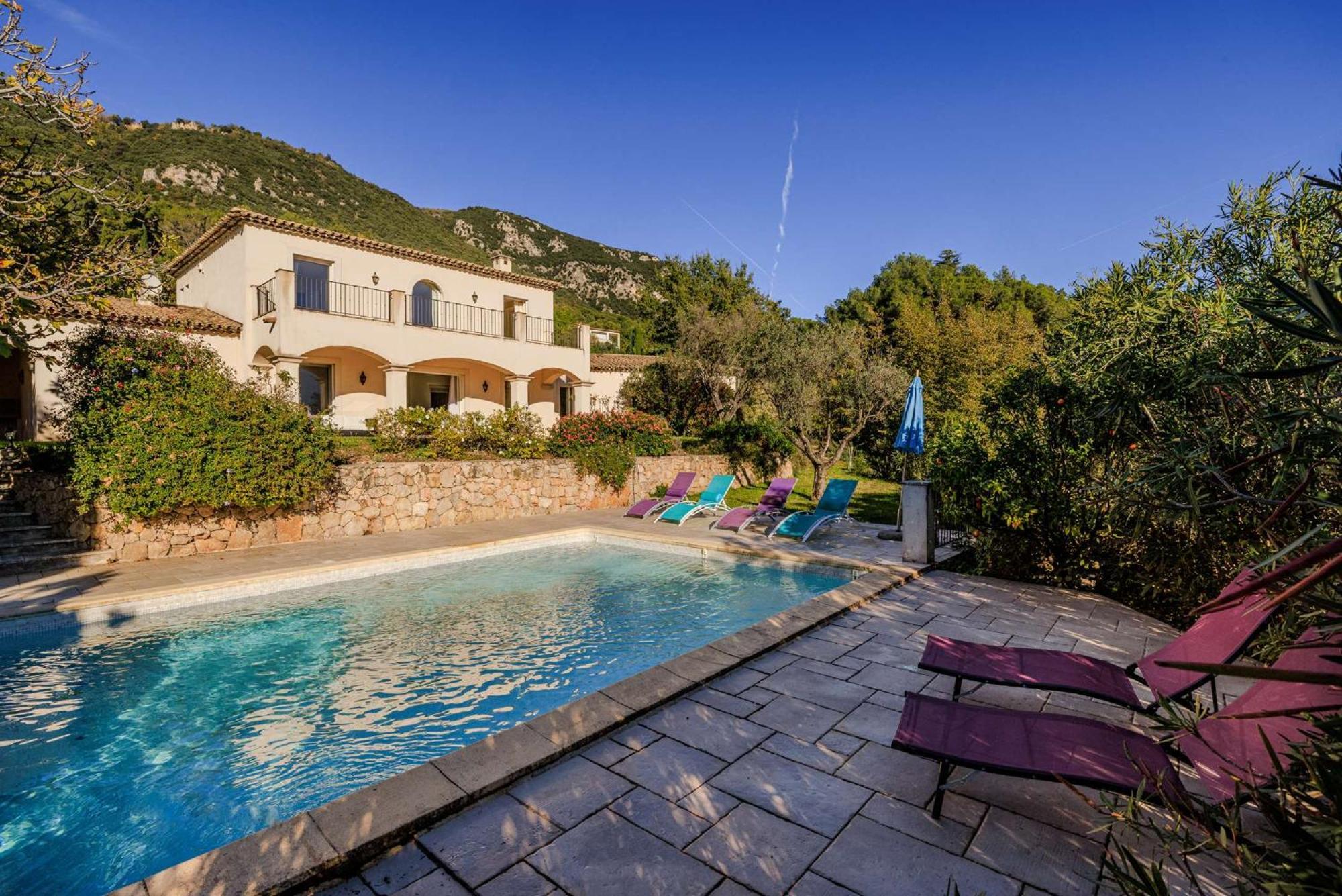 News Maison 5P Avec Piscine A Tourrettes-Sur-Loup Villa Vence Buitenkant foto